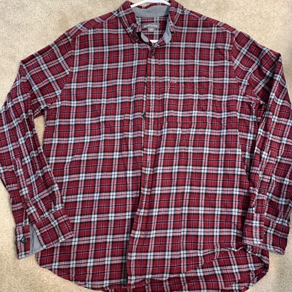 Mens Large Eddie Bauer Flannel